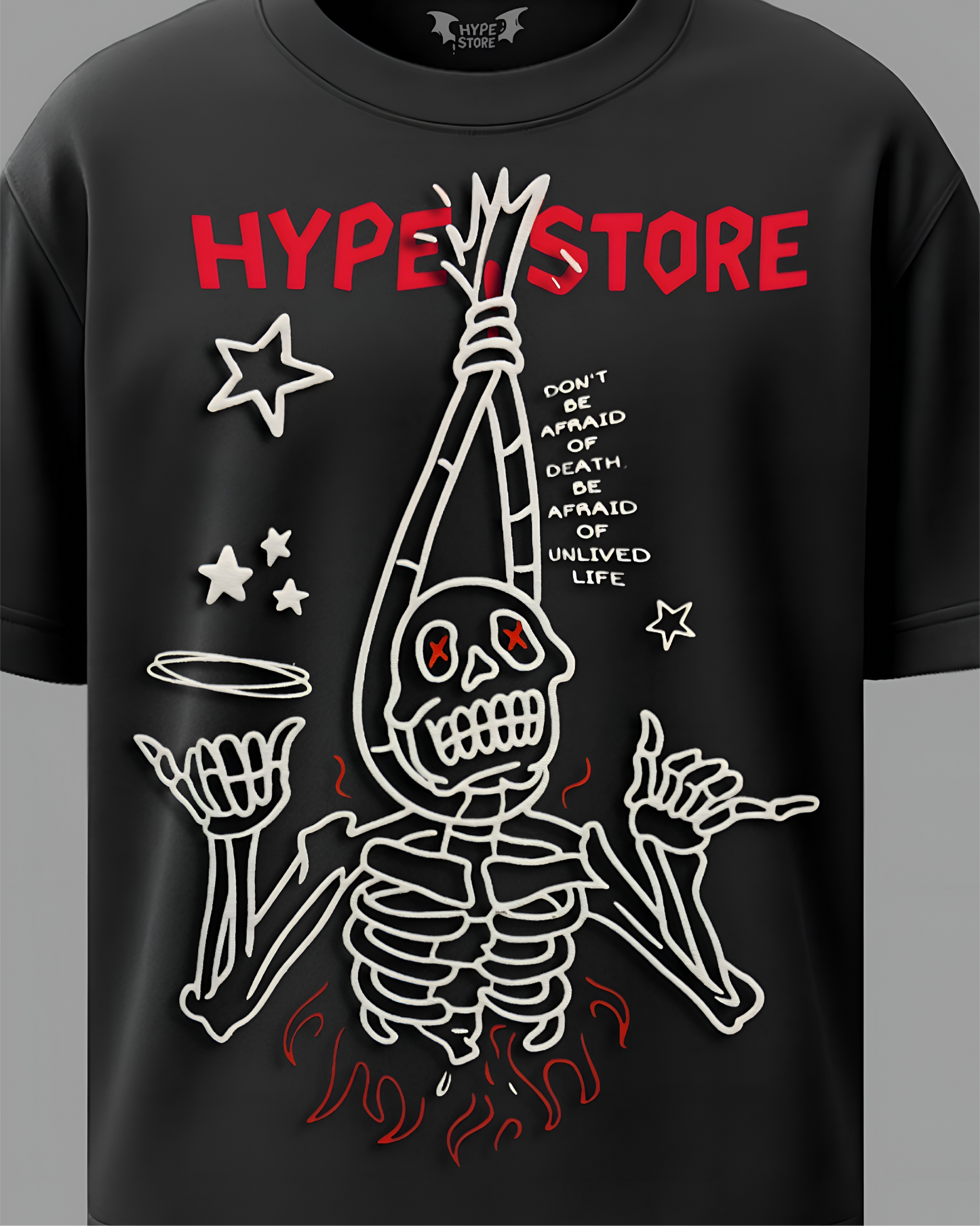 Deathless Hype Unisex Oversized Tshirt