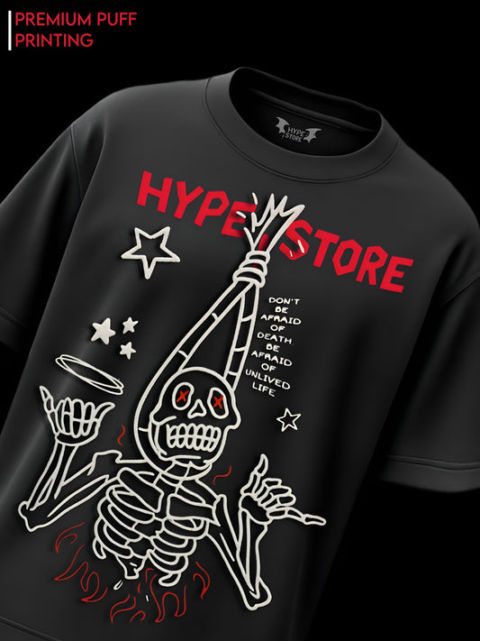 Deathless Hype Unisex Oversized Tshirt