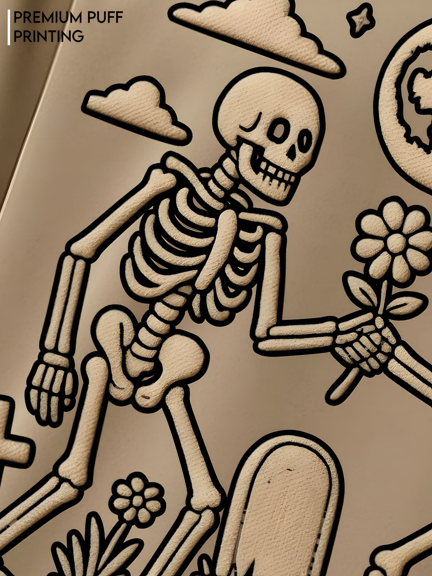 Peace Beyond The Grave Unisex Oversized Tshirt